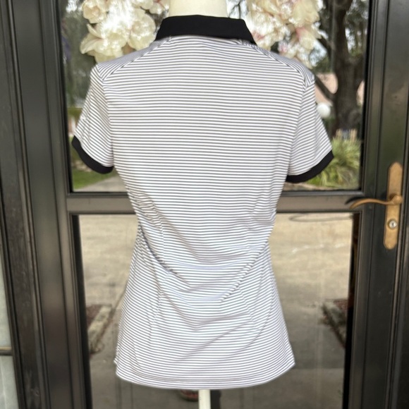 NIKE Victory Golf Stripe Polo Polo Shirt - Picture 2 of 11